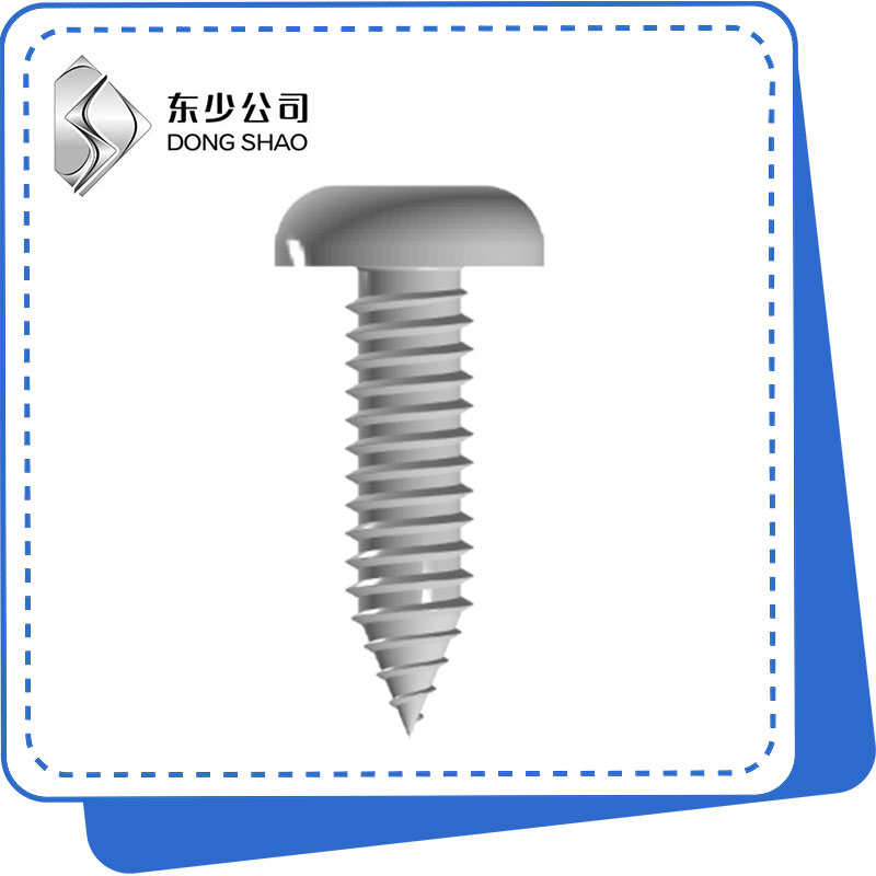 Slotted ፓን ራስ መታ ብሎኖች